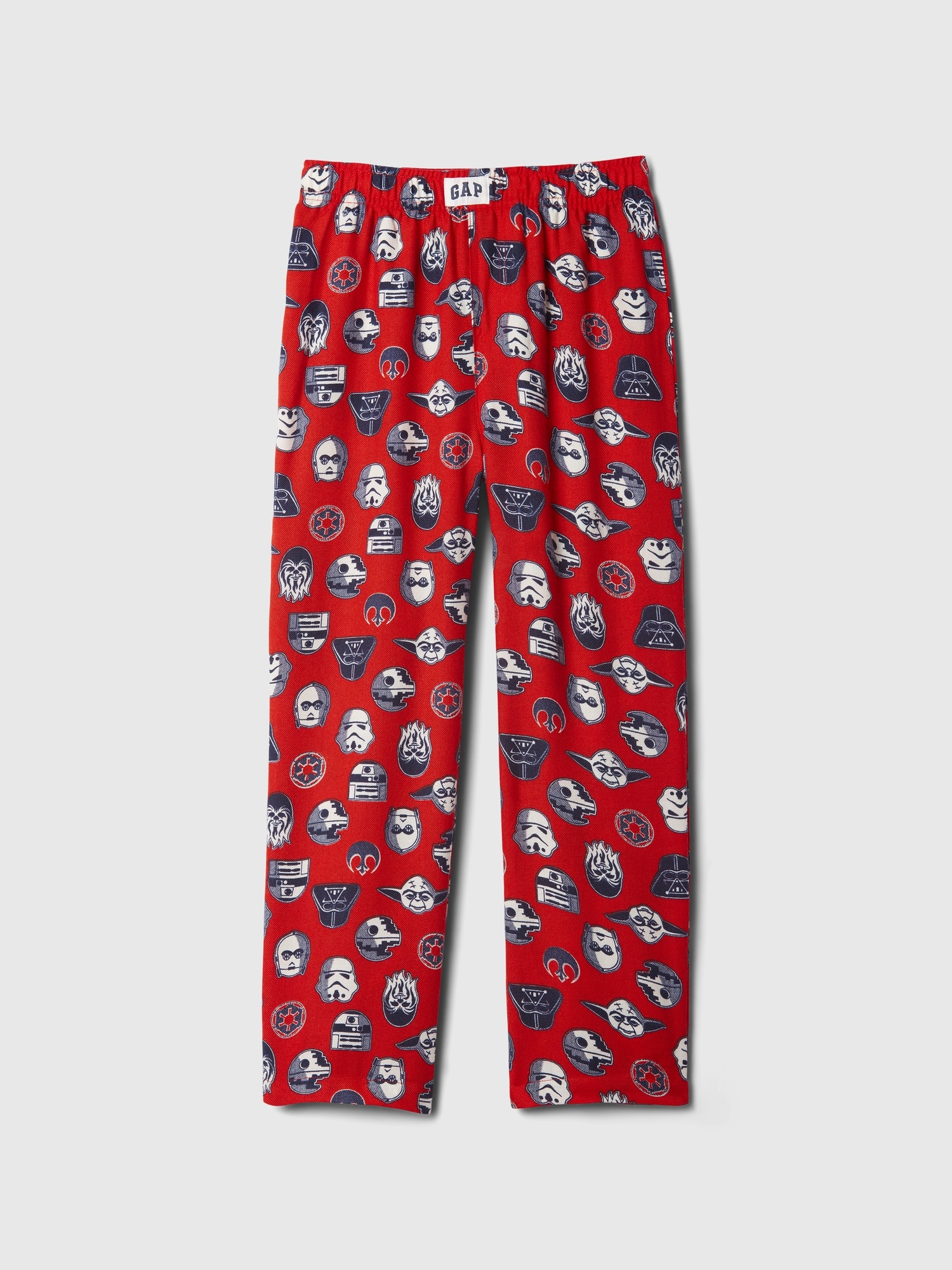 GapKids | Star Wars™ 100% Recycled Flannel PJ Pants - Red