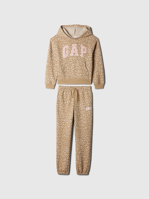 Image number 1 showing, Kids Relaxed Gap Logo Two-Piece Outfit Set