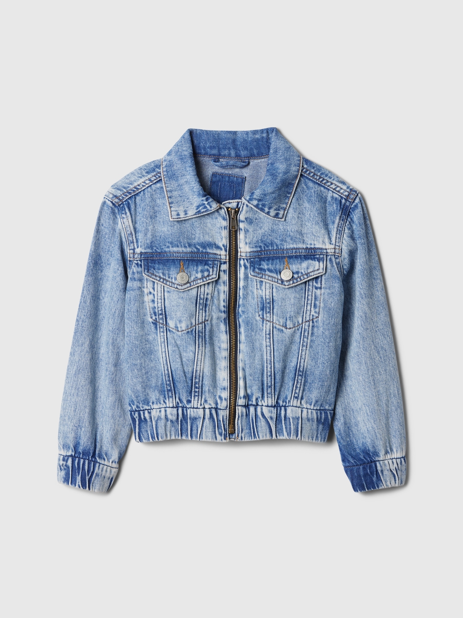 Kids Icon Denim Bomber Jacket