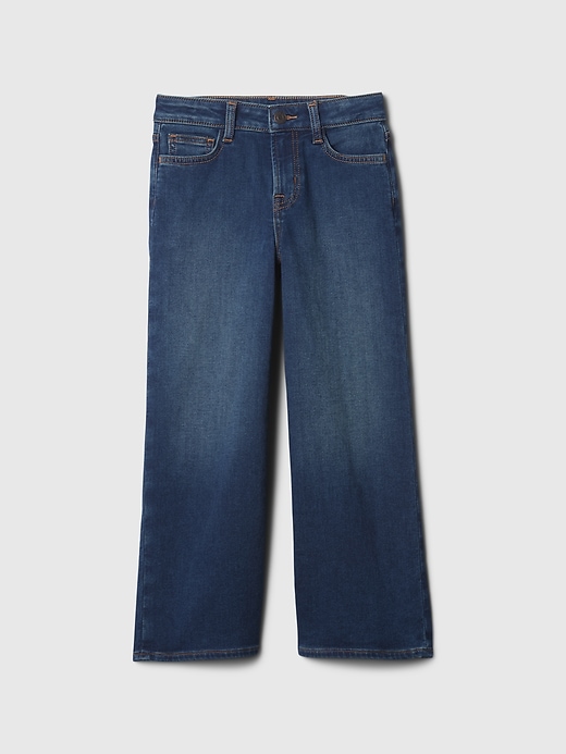 Image number 5 showing, Kids High Rise Wide-Leg Jeans