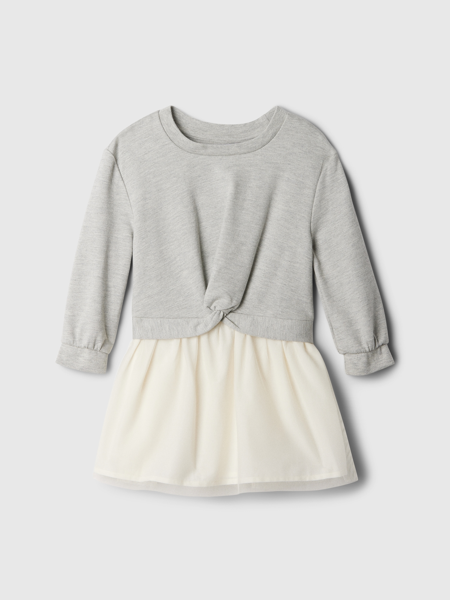 babyGap Twist-Front Sweatshirt Dress