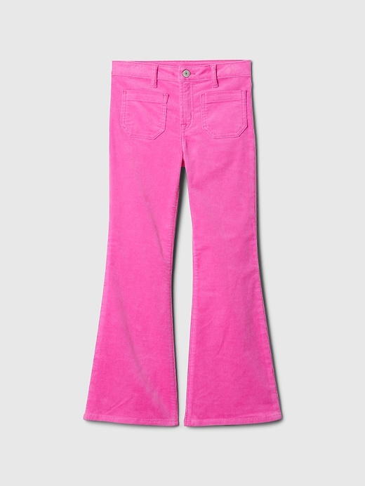 Image number 1 showing, Kids High Rise '70s Flare Corduroy Pants