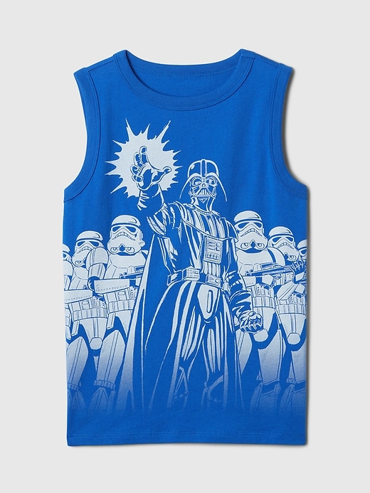 Image number 1 showing, GapKids &#124 Star Wars&#153 Graphic Muscle Tank Top