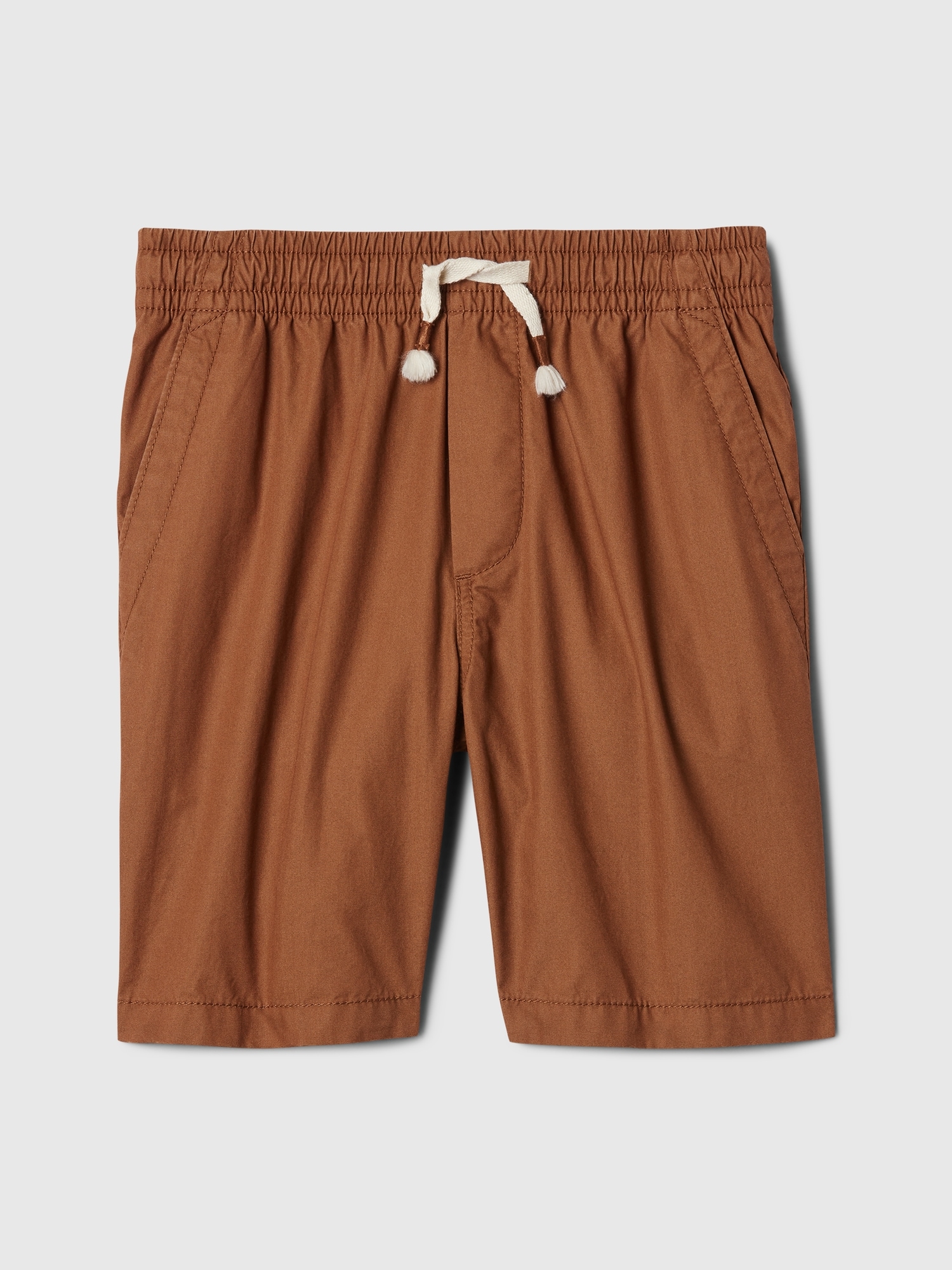 Kids Pull-On Shorts - Brown