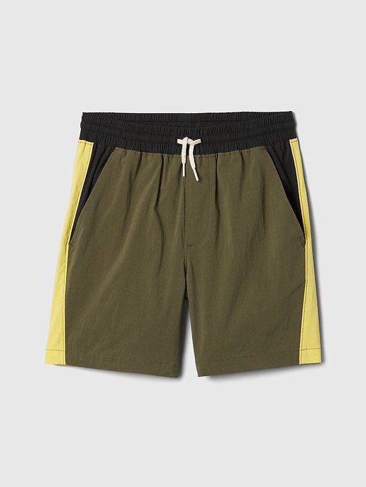 Image number 1 showing, Kids Hybrid Colorblock Shorts