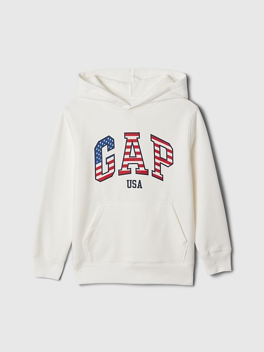 Image number 7 showing, Kids Relaxed Gap Logo Colorblock Hoodie