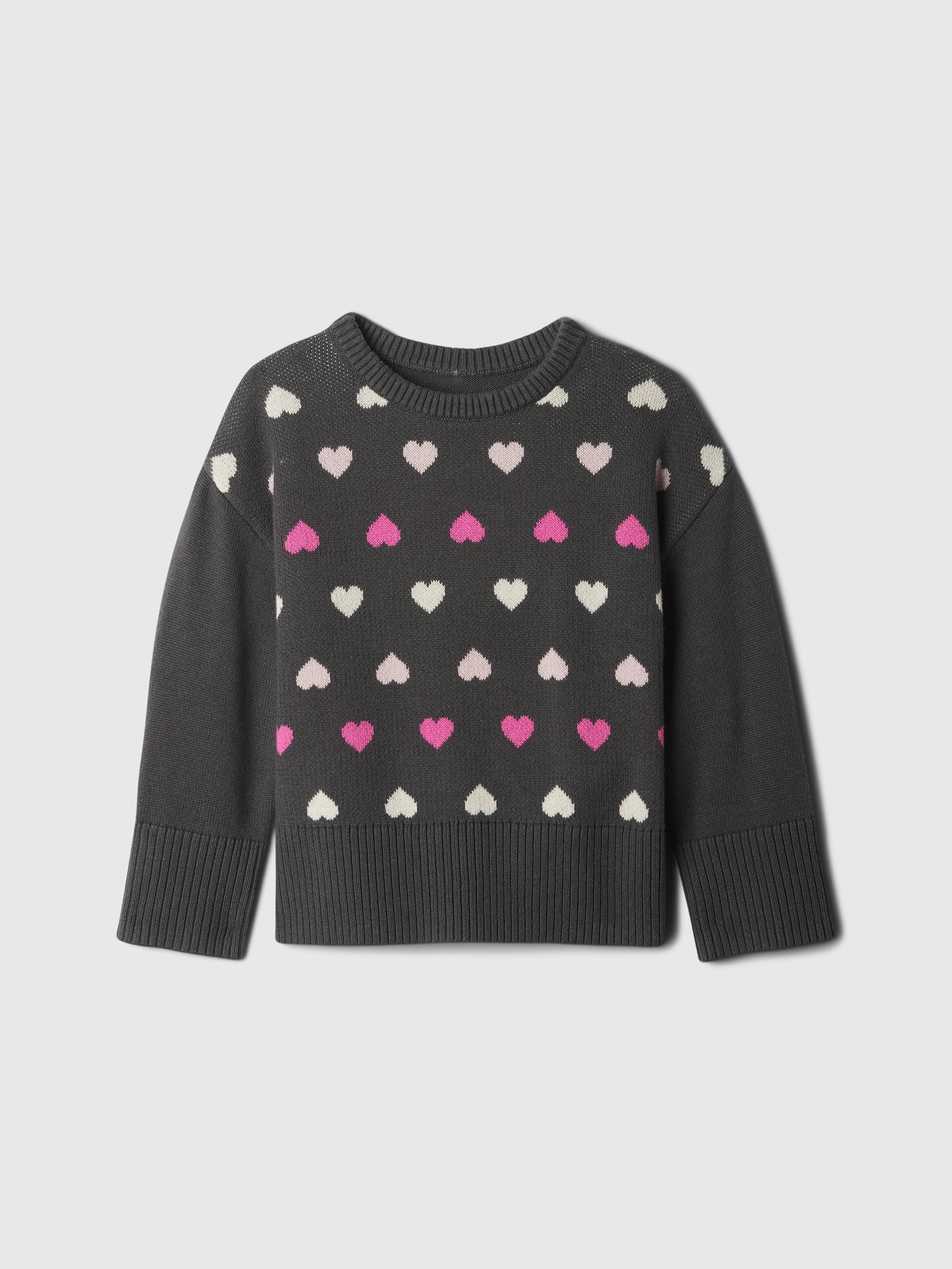 babyGap 24/7 Split-Hem Intarsia Sweater