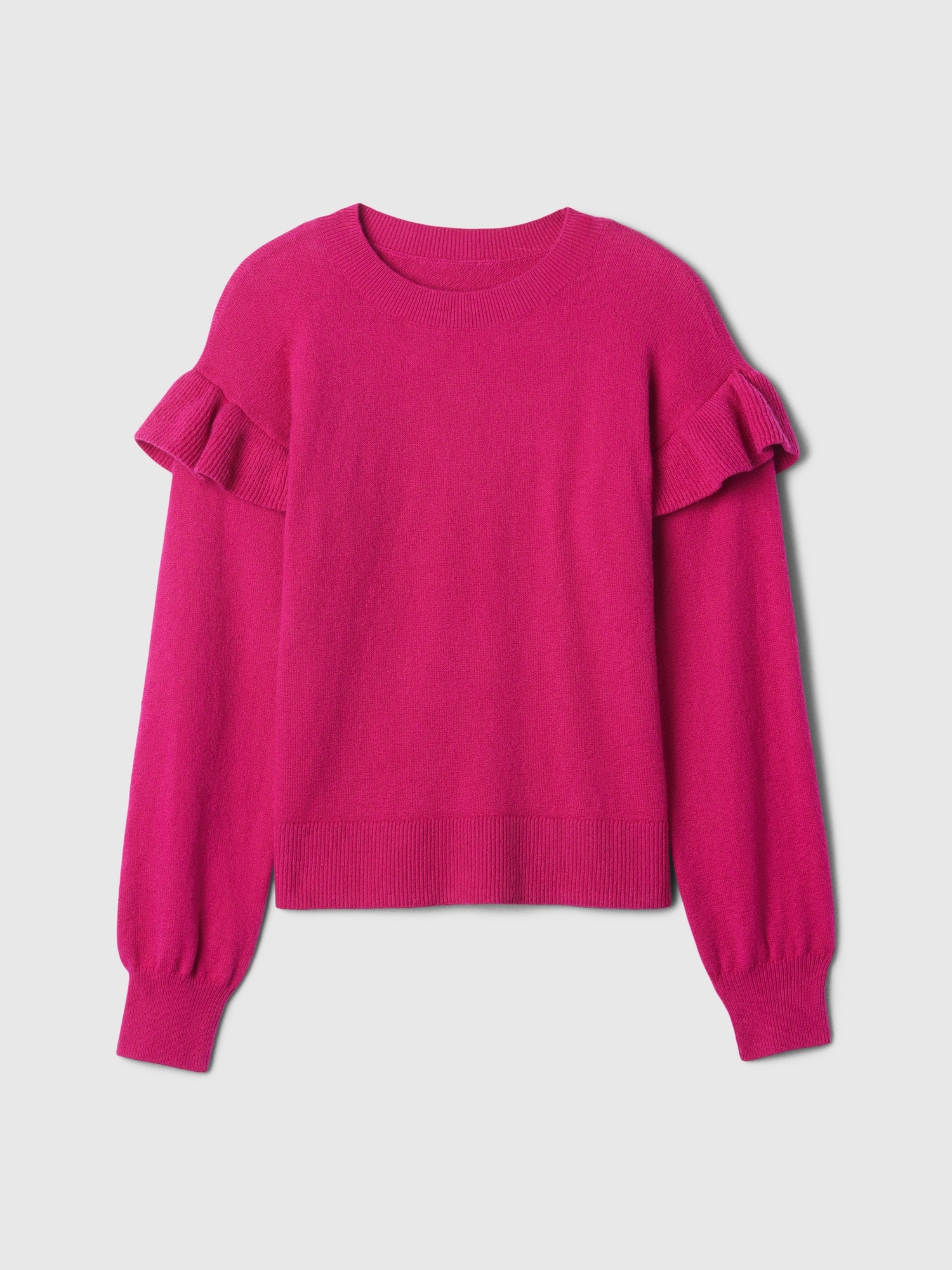 Kids CashSoft Ruffle Sweater