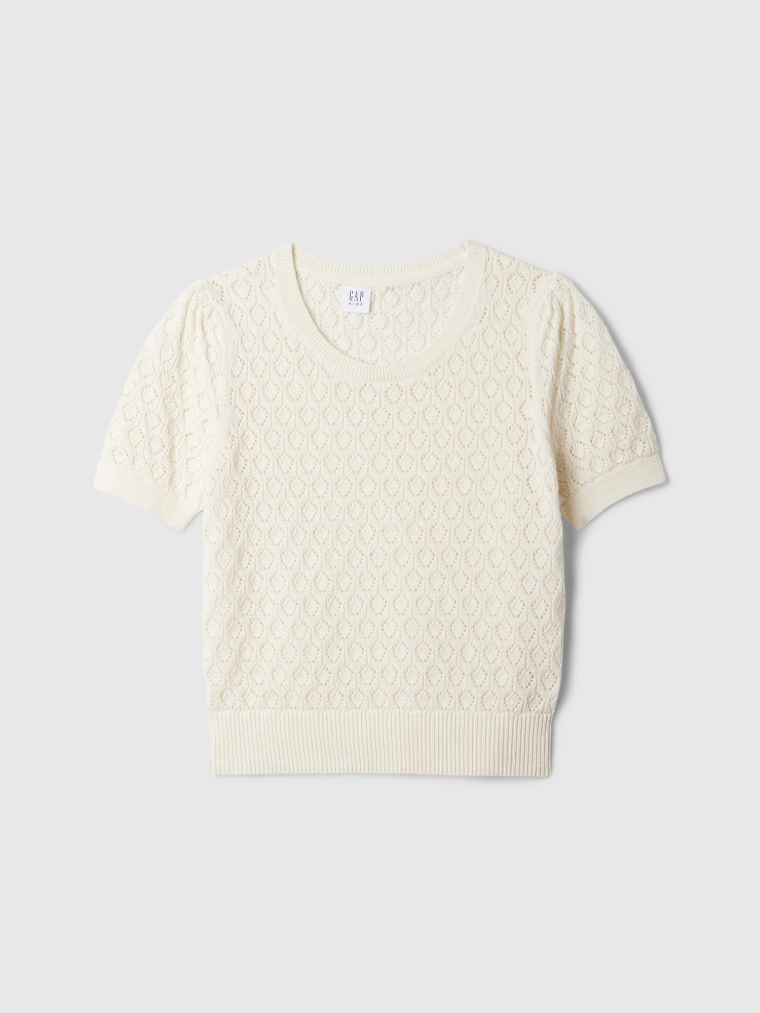 Kids Pointelle Sweater Top