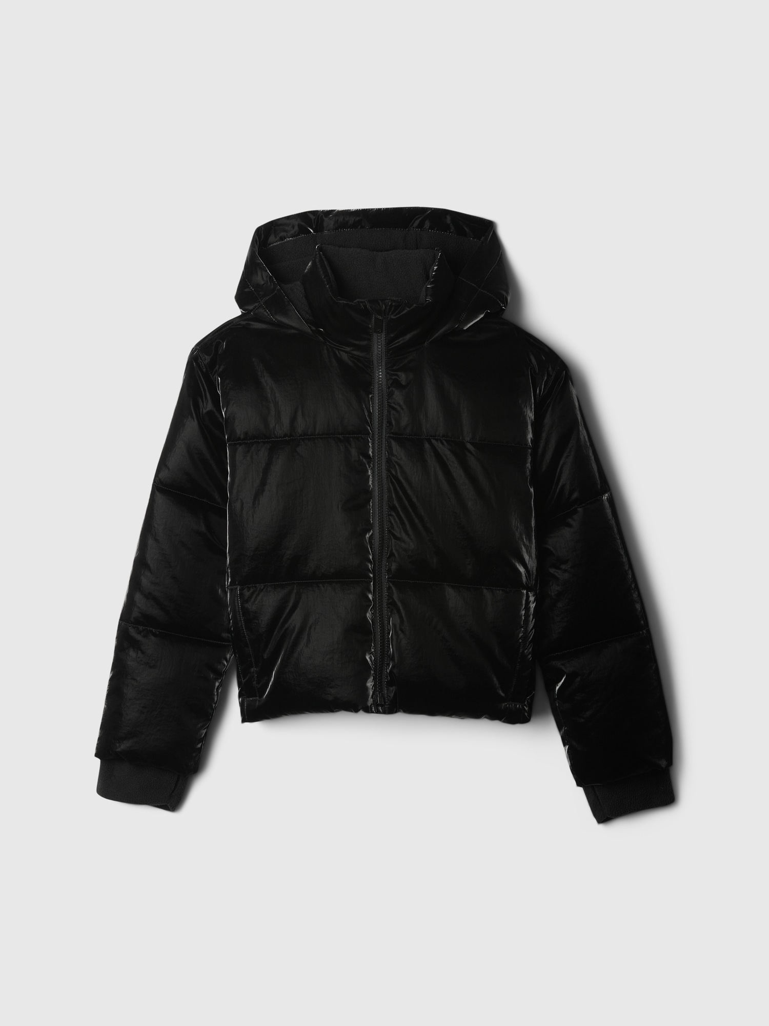 Black puffer jacket kids deals