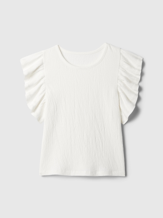 Image number 6 showing, Kids ForeverSoft Flutter Sleeve Top