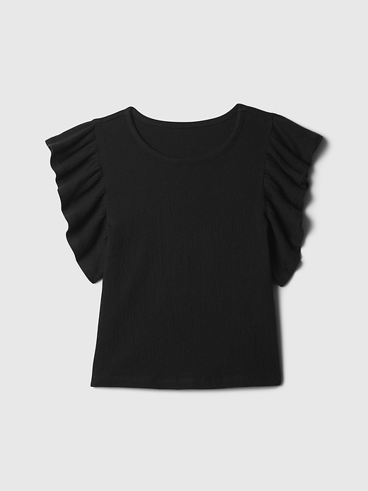 Image number 5 showing, Kids ForeverSoft Flutter Sleeve Top