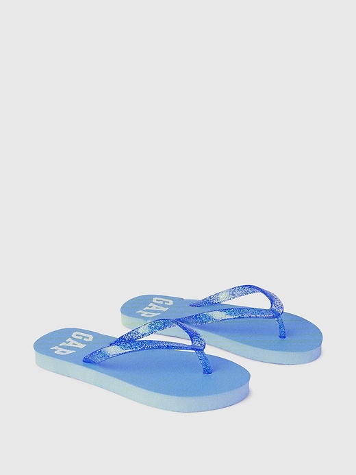 Image number 2 showing, Kids Gap Logo Flip Flops