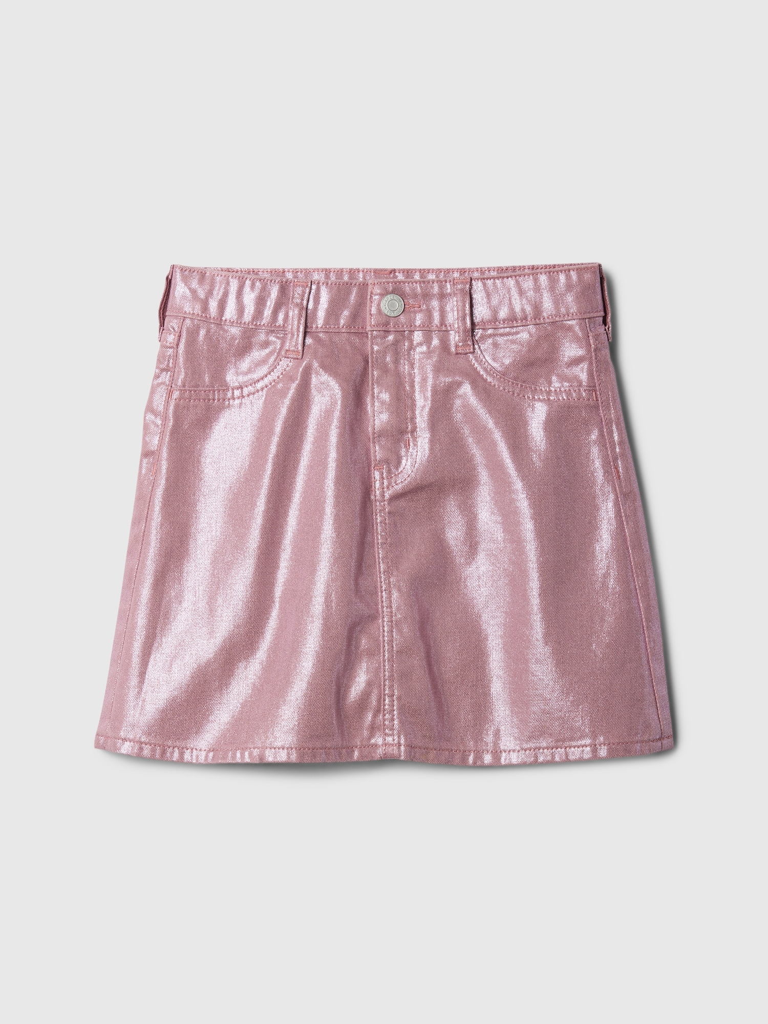 Kids Shine Denim Skirt