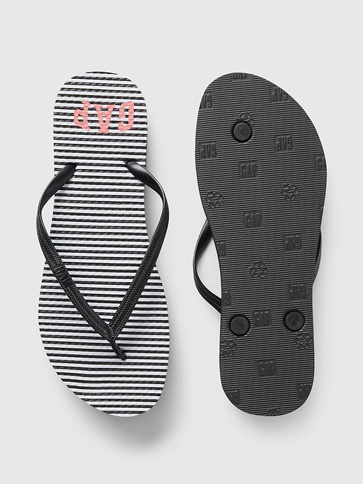 Image number 3 showing, Gap Logo Flip Flops