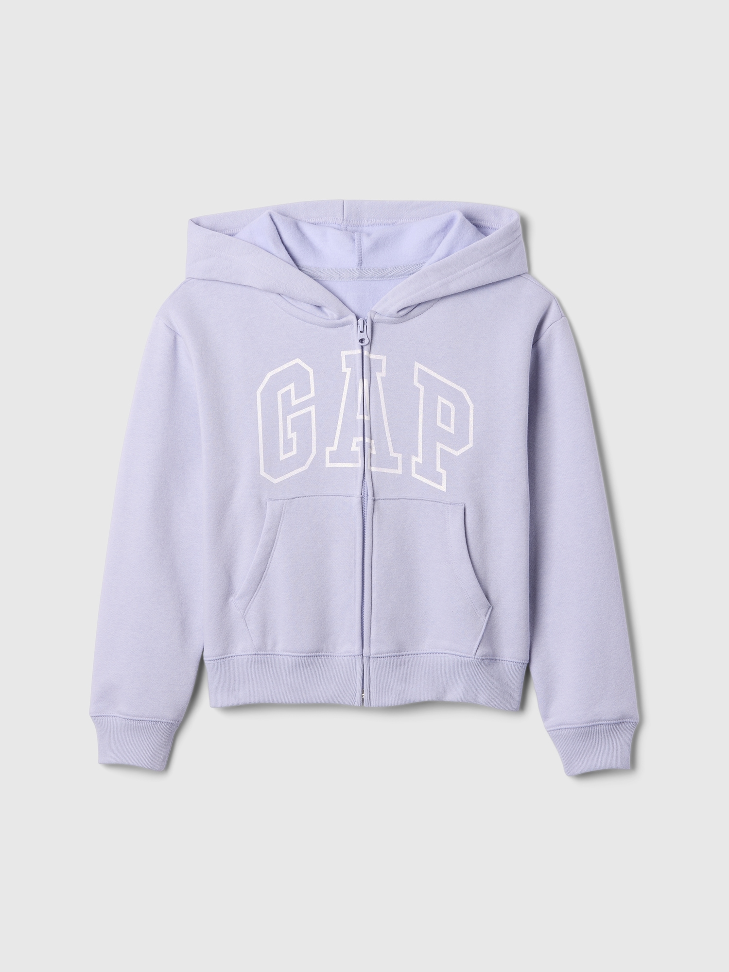 Kids Relaxed Gap Logo Zip Hoodie