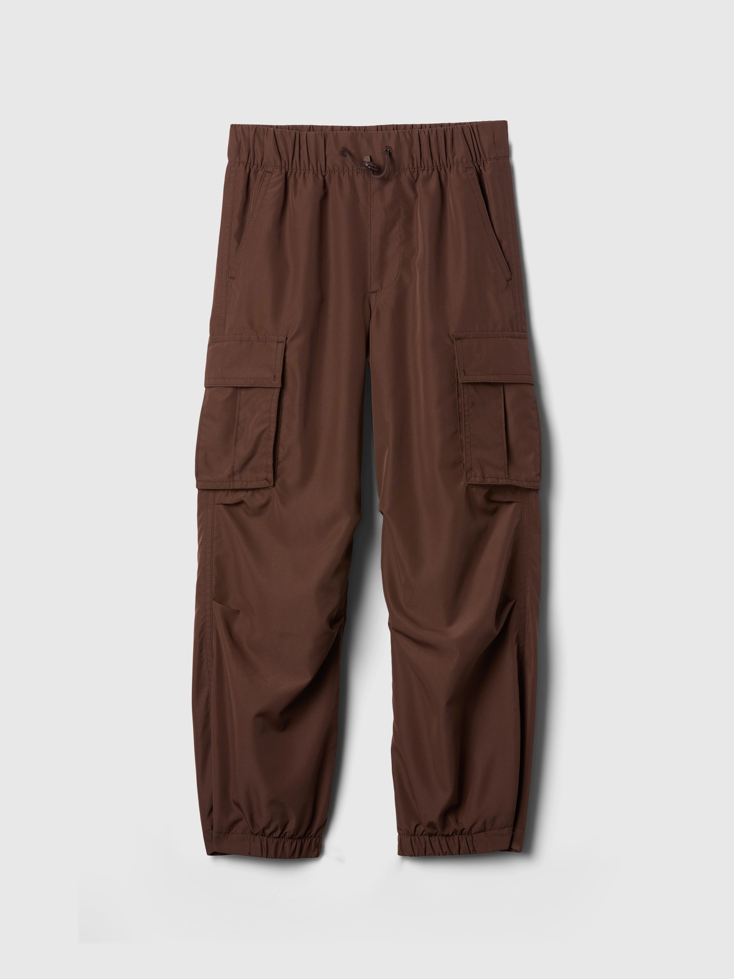 Kids 100% Recycled Lined Parachute Cargo Pull-On Pants