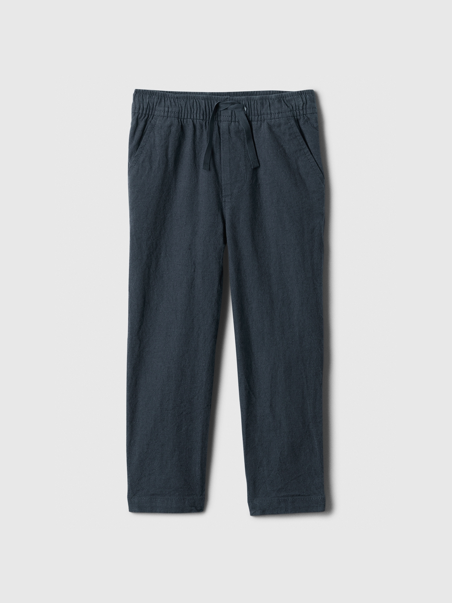 babyGap Linen-Blend Tapered Pull-On Pants