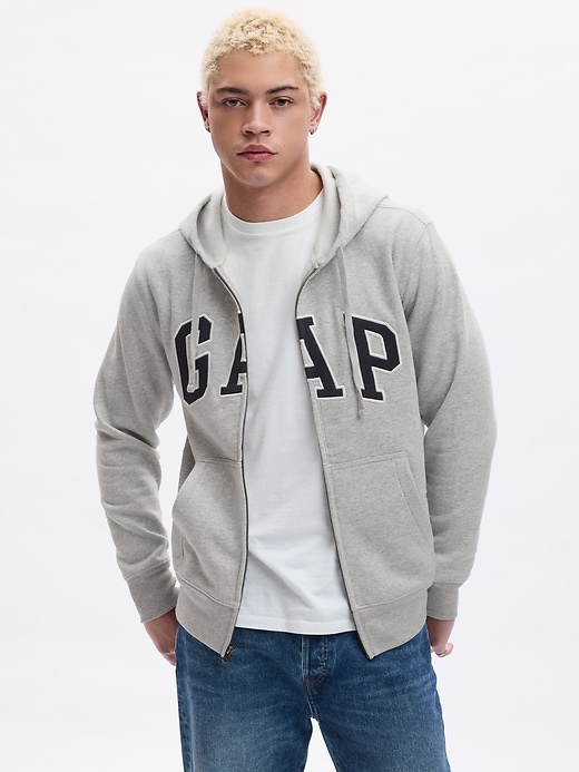 Image number 3 showing, Gap Logo Zip Hoodie