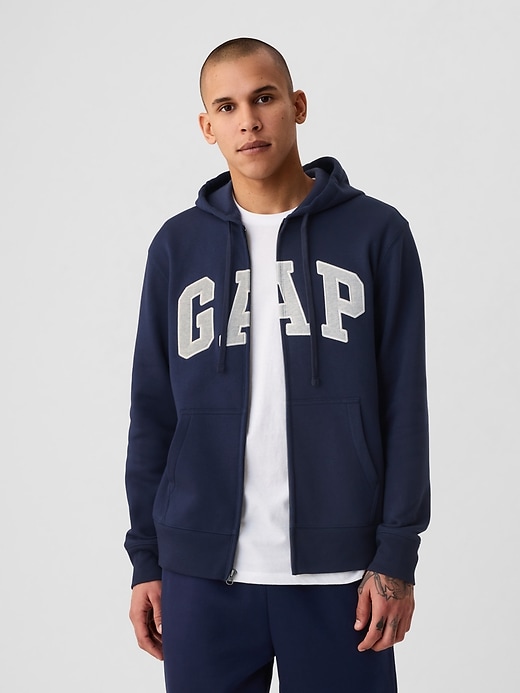 Image number 8 showing, Gap Logo Zip Hoodie