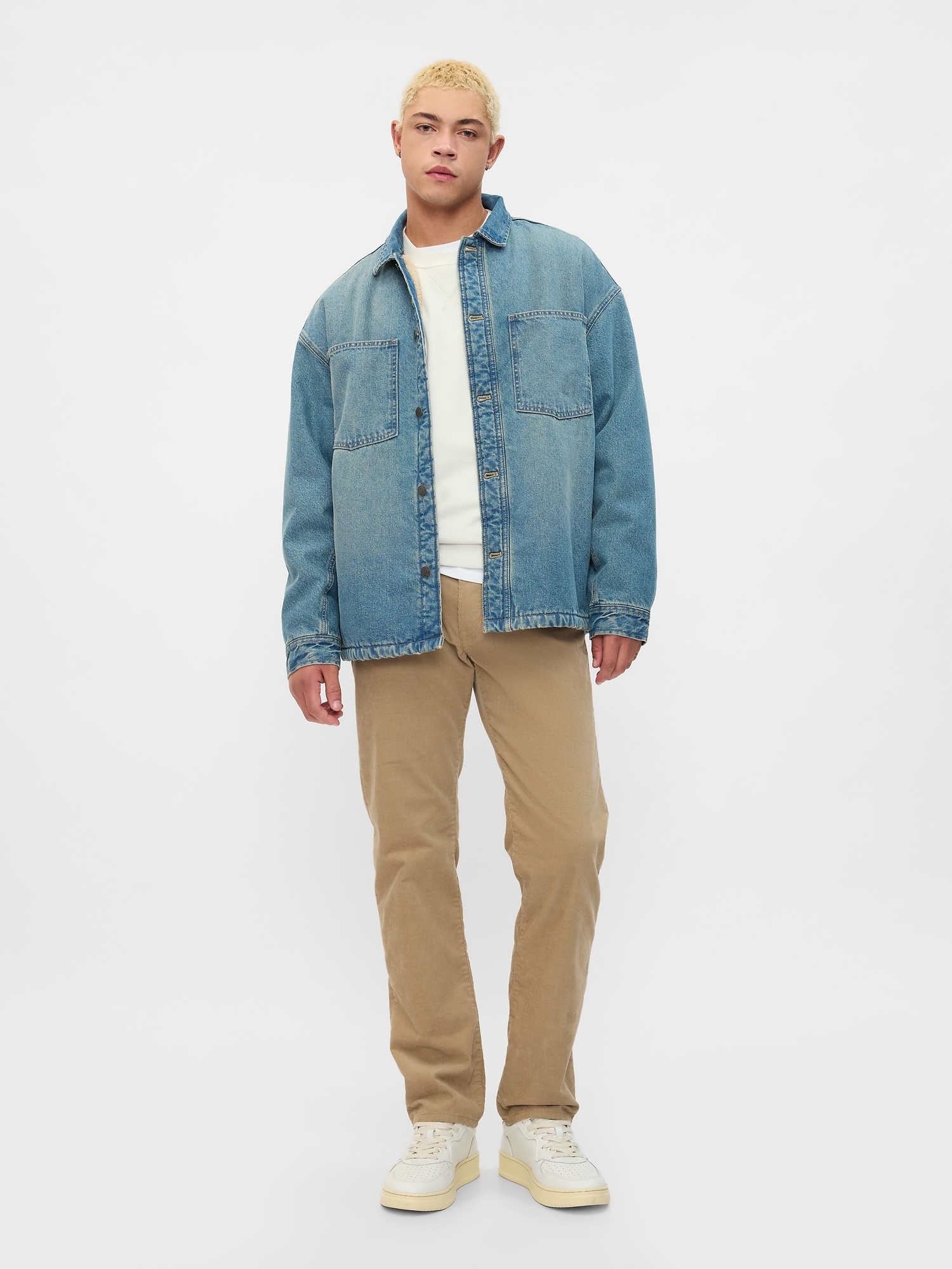 GapFlex Straight Corduroy Pants