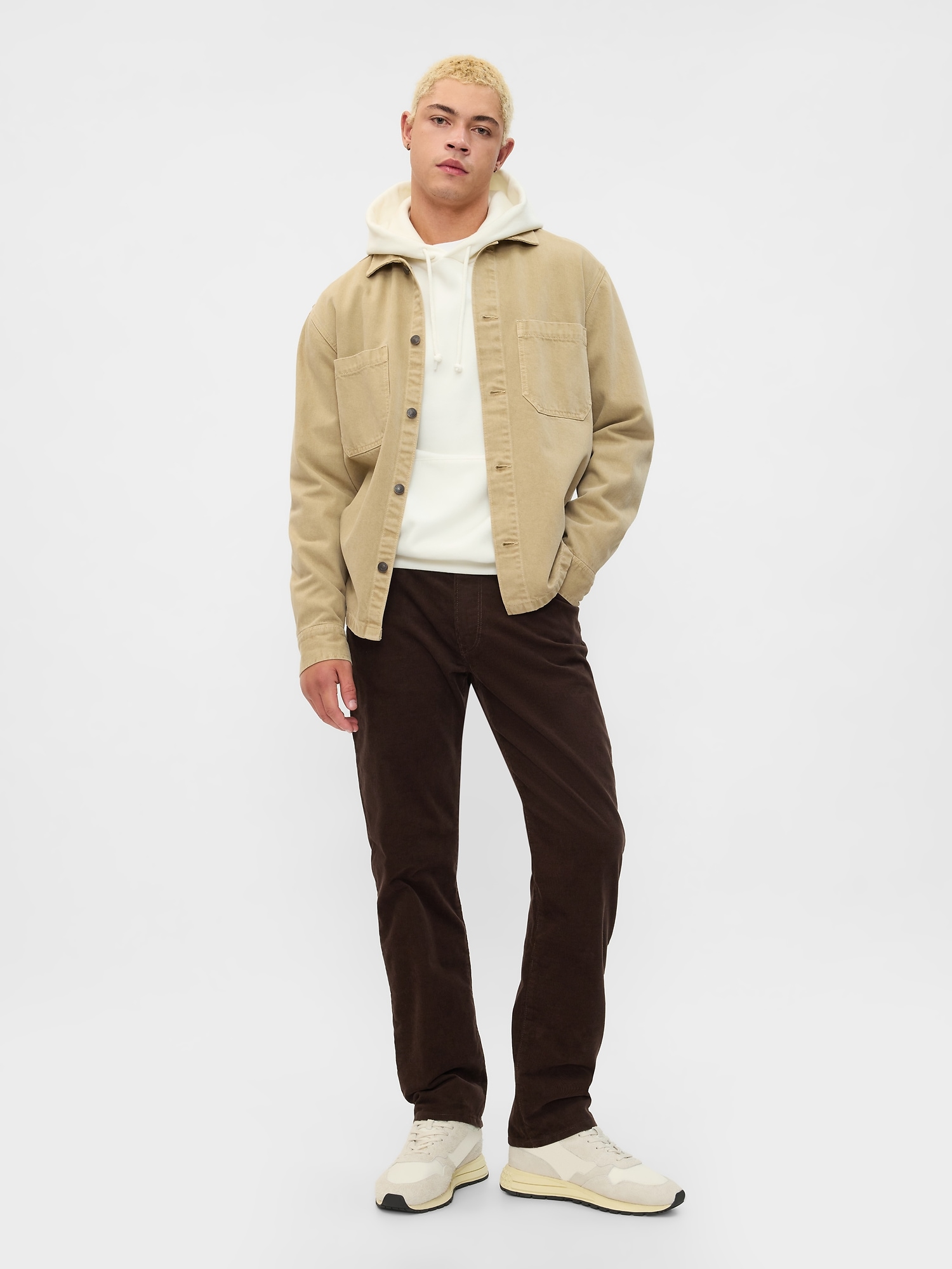 GapFlex Straight Corduroy Pants