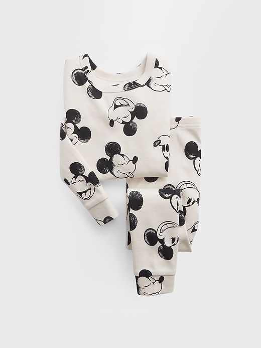 Image number 1 showing, babyGap &#124 Disney Mickey Mouse 100% Organic Cotton PJ Set