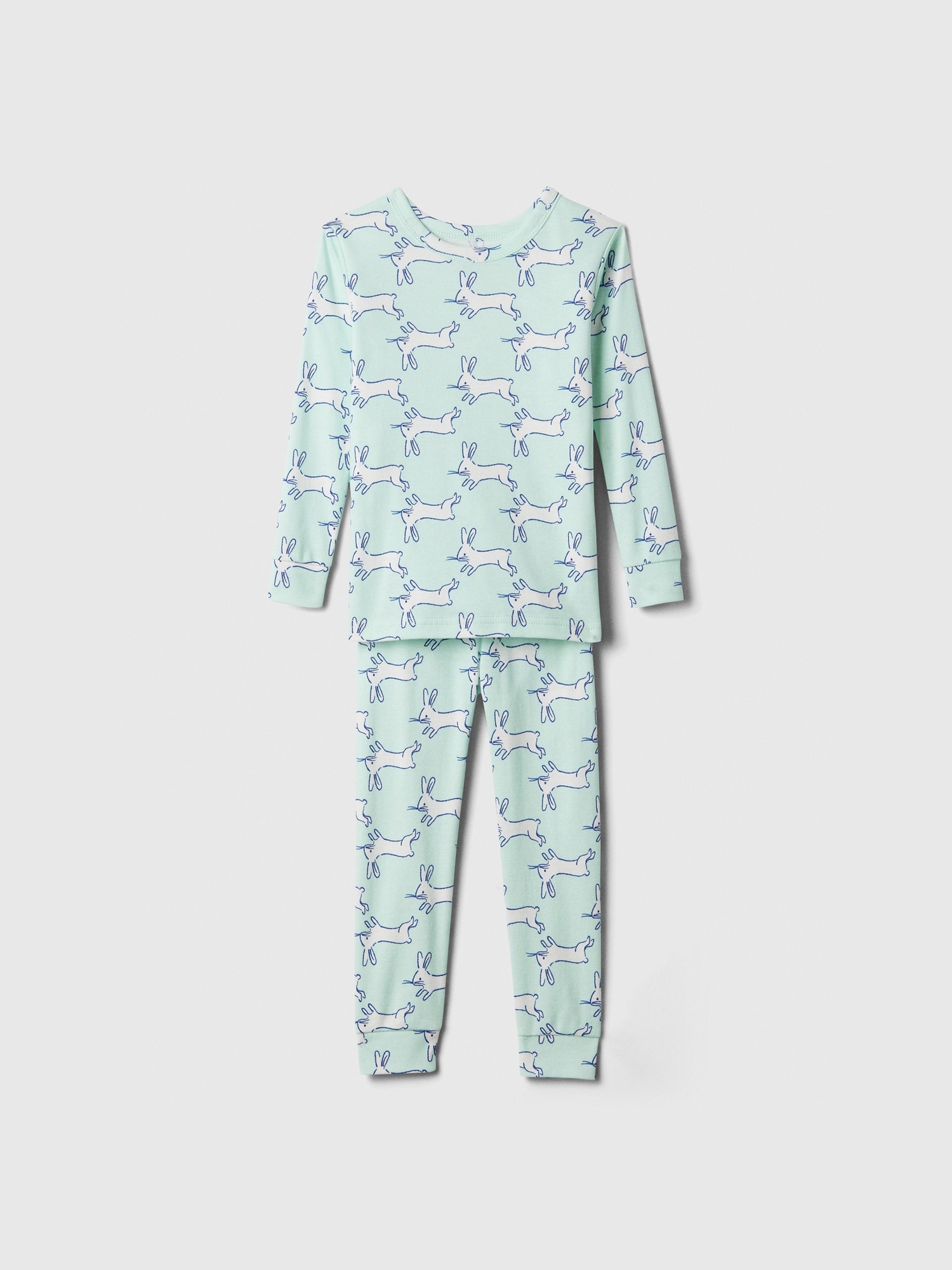 babyGap 100% Organic Cotton Bunny PJ Set