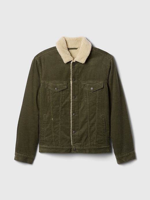 Image number 5 showing, Sherpa-Lined Icon Corduroy Jacket