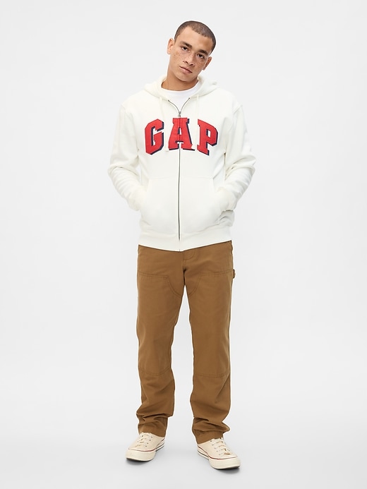 Image number 3 showing, Relaxed Gap Logo Zip Hoodie