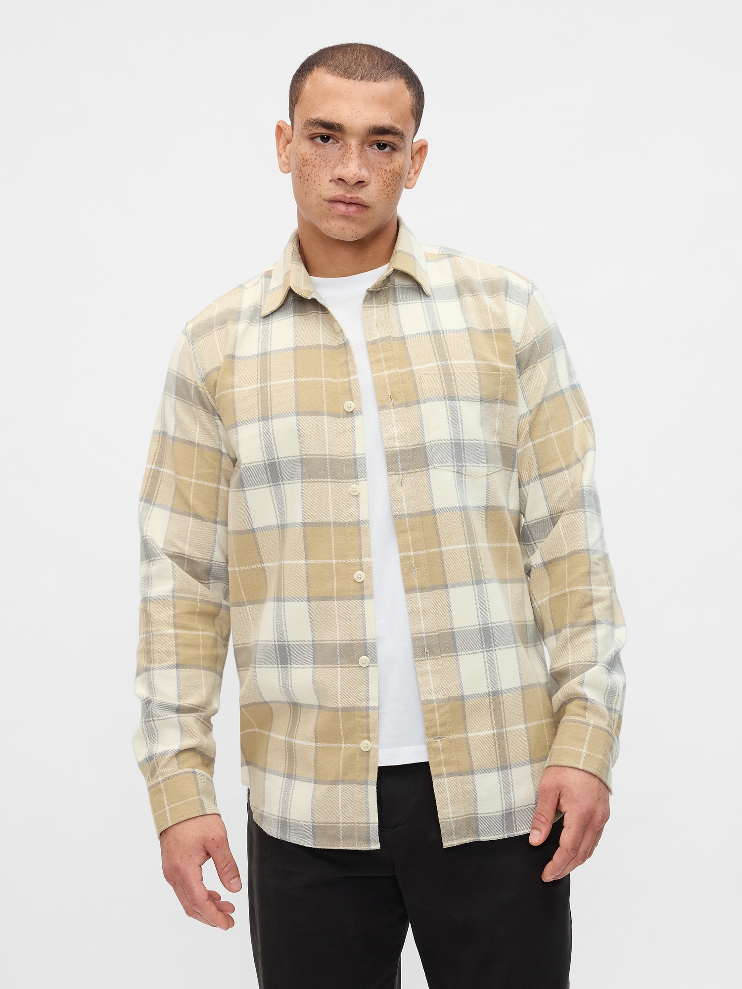 Flannel Shirt in Standard Fit