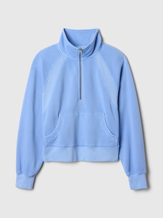 Image number 5 showing, Relaxed Fleece Half-Zip Sweatshirt