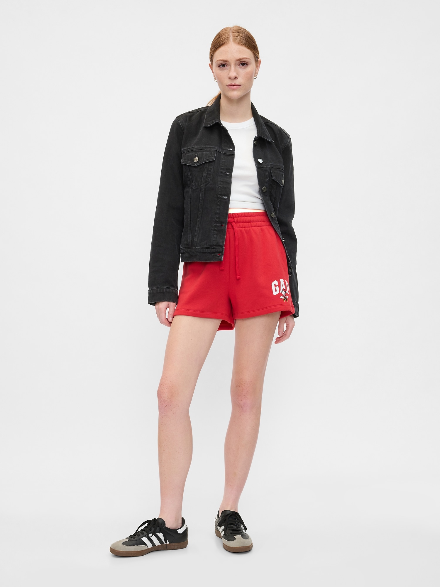 Gap × Disney Minnie Mouse Gap Logo Shorts