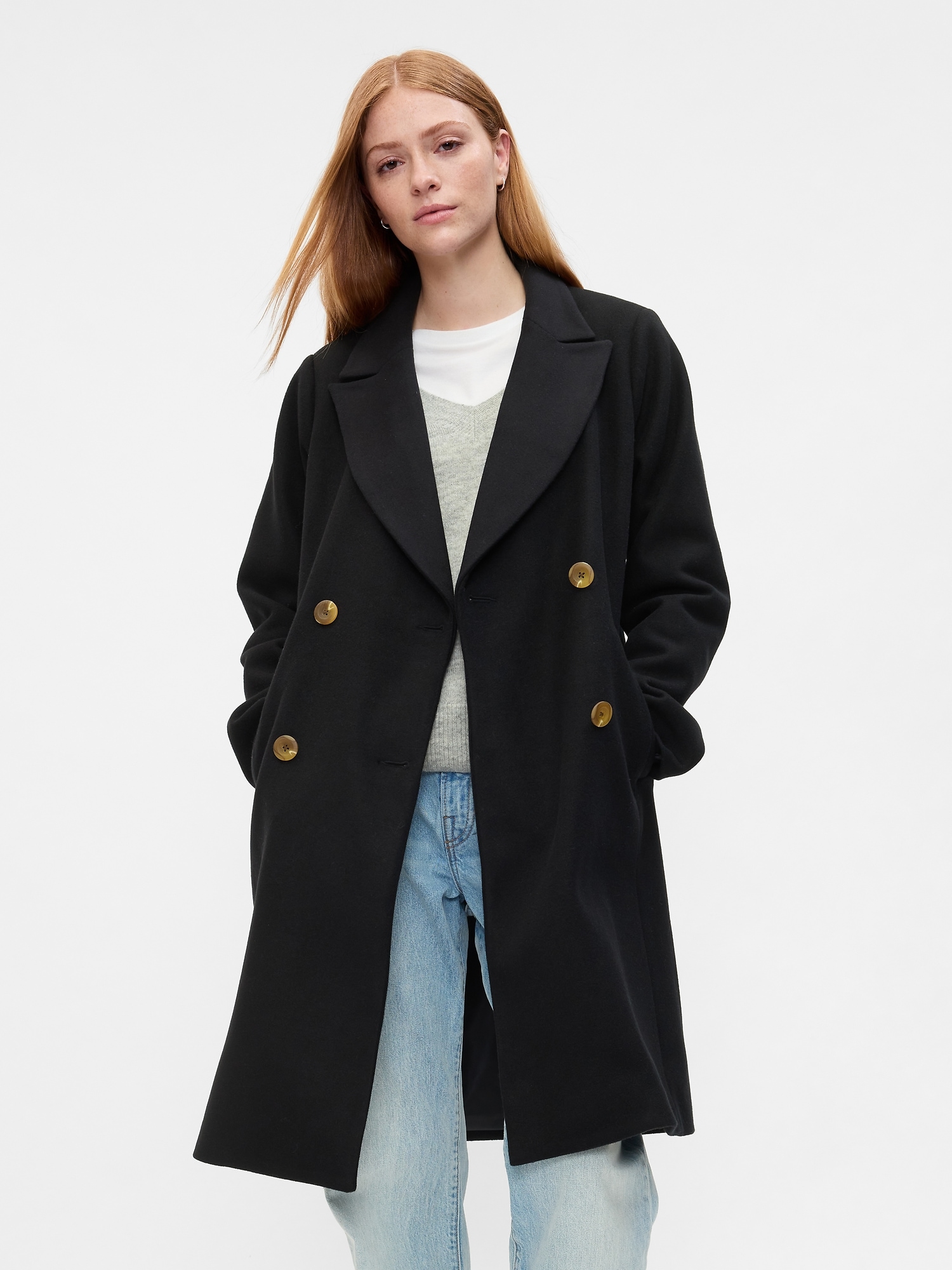 Relaxed Long Topcoat