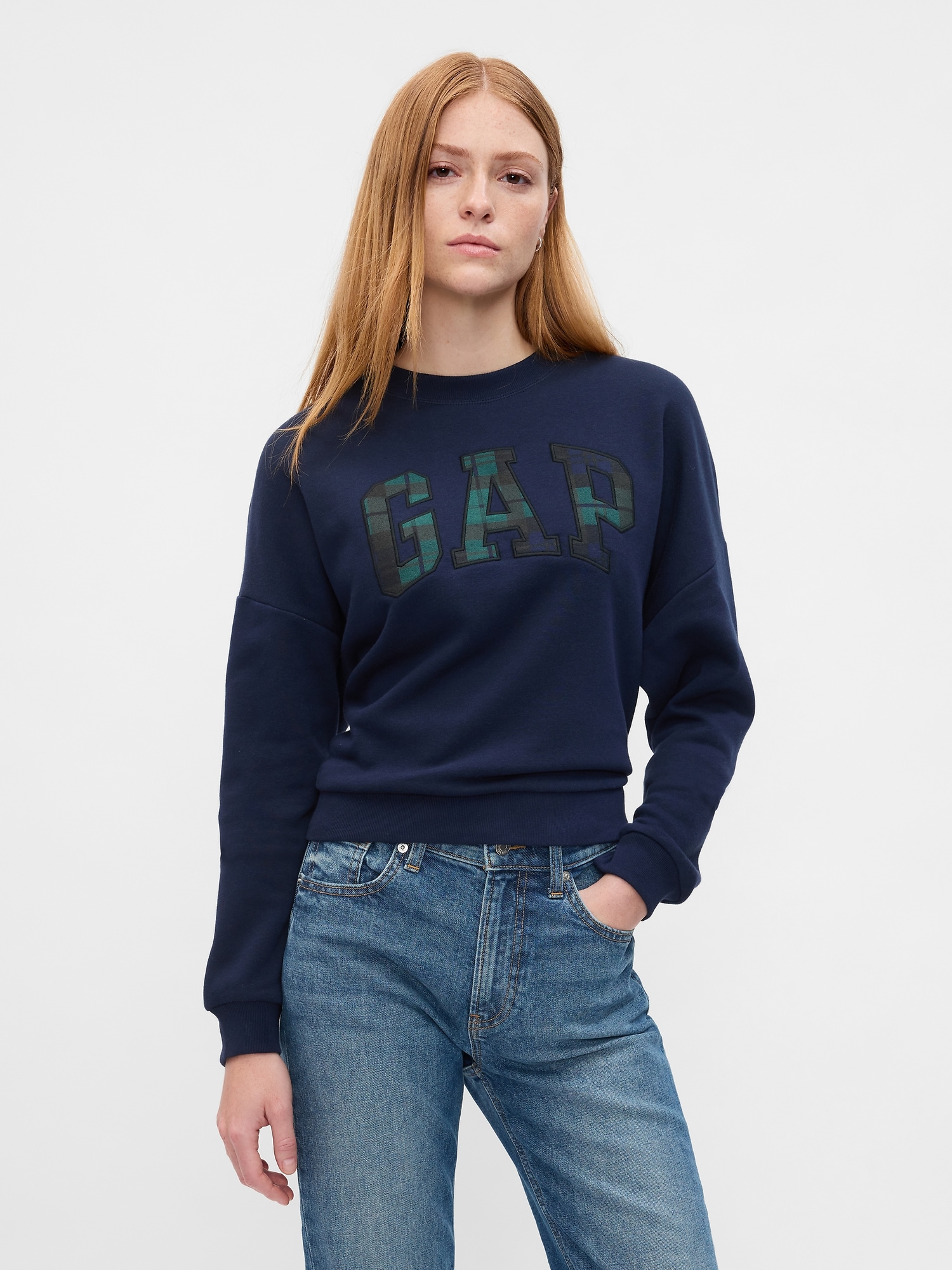 Oversized Gap Logo Sweatshirt