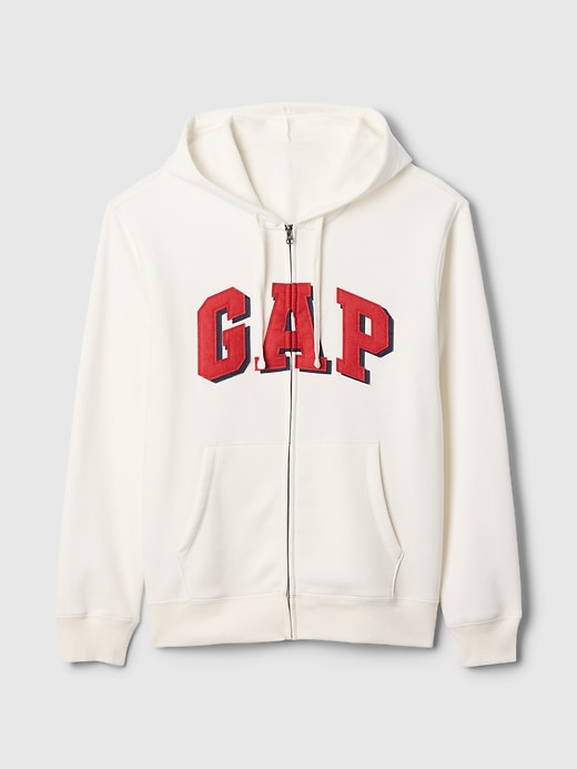 Image number 4 showing, Relaxed Gap Logo Zip Hoodie