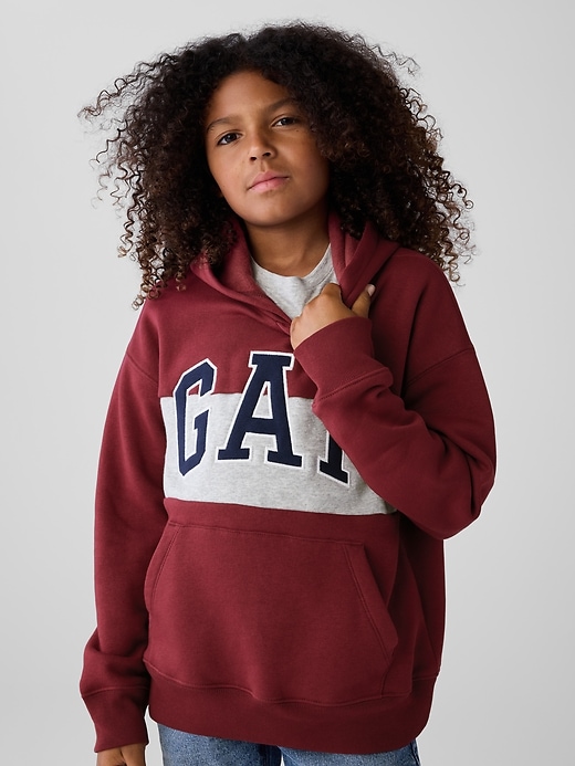 Image number 2 showing, Kids Relaxed Gap Logo Colorblock Hoodie