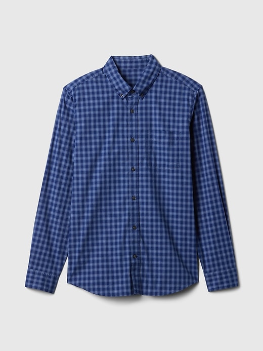 Image number 5 showing, Stretch Poplin Shirt in Standard Fit