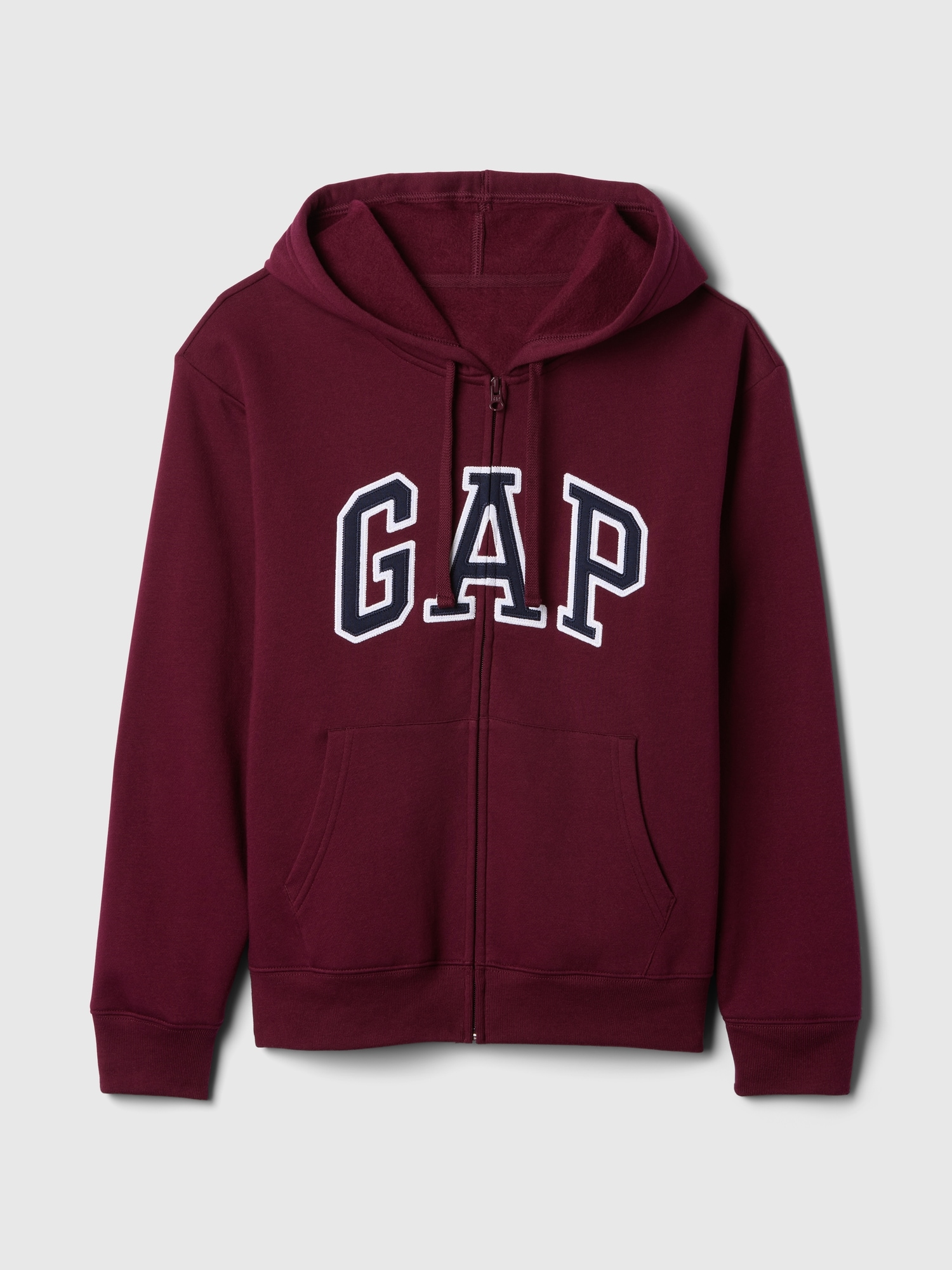 [갭] Relaxed Gap Logo Zip Hoodie