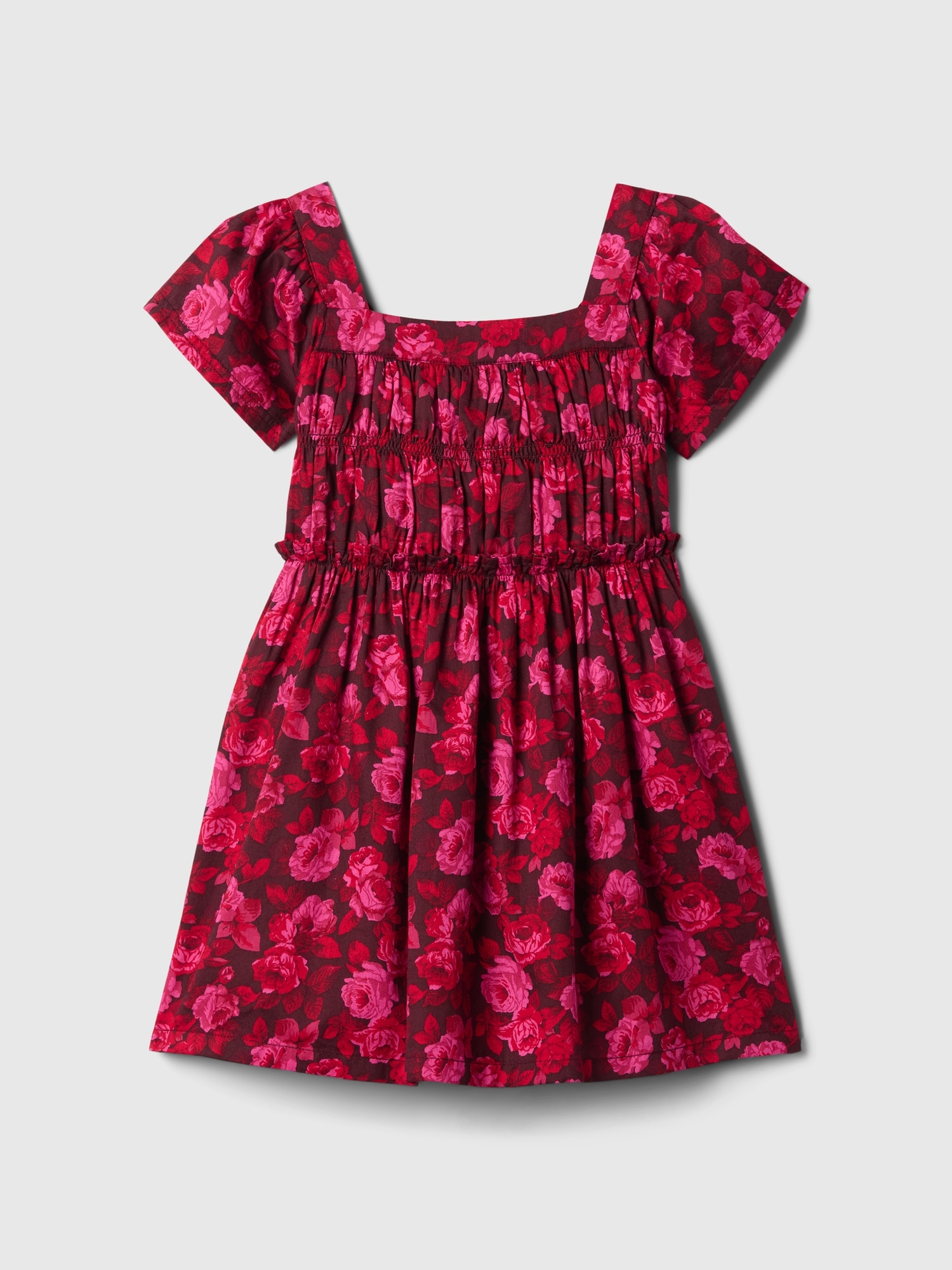 babyGap Smocked  Puff-Sleeve Dress