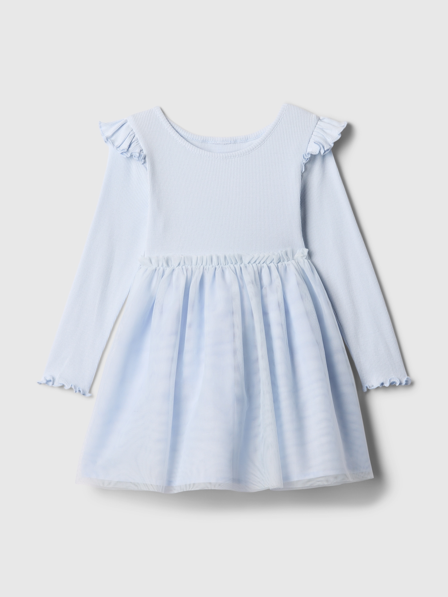 babyGap Ribbed Ruffle Dress