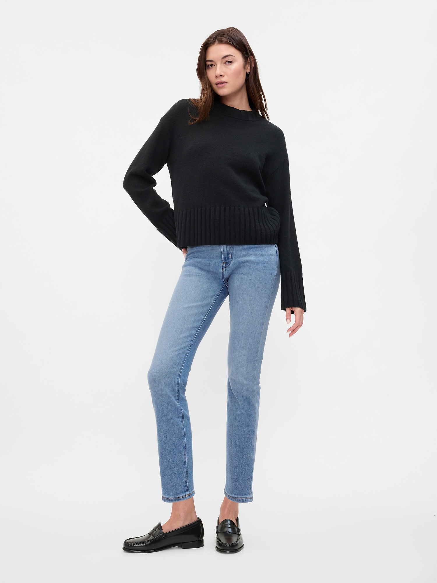 High Rise Soft Vintage Slim Jeans