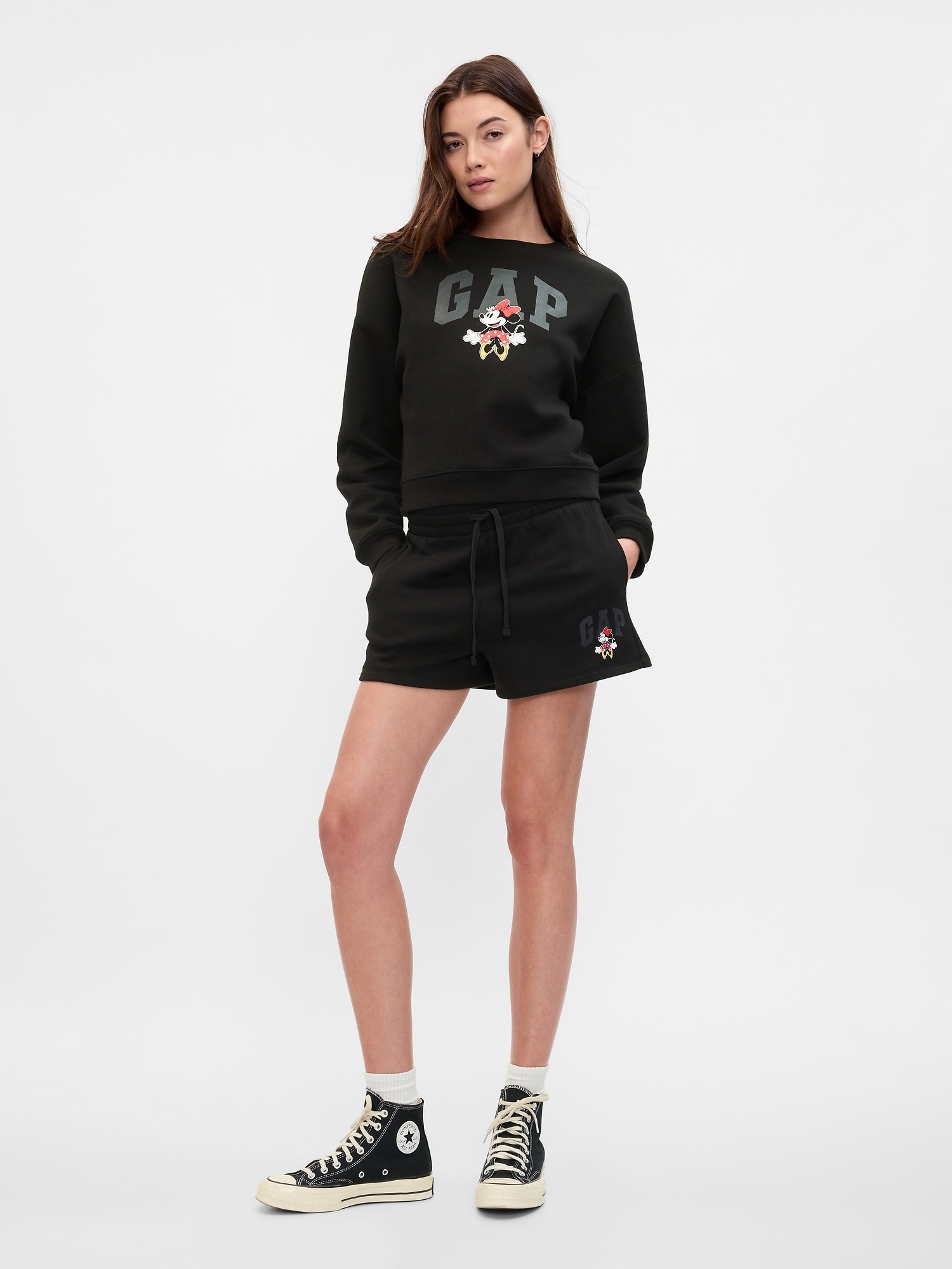 Gap × Disney Minnie Mouse Gap Logo Shorts