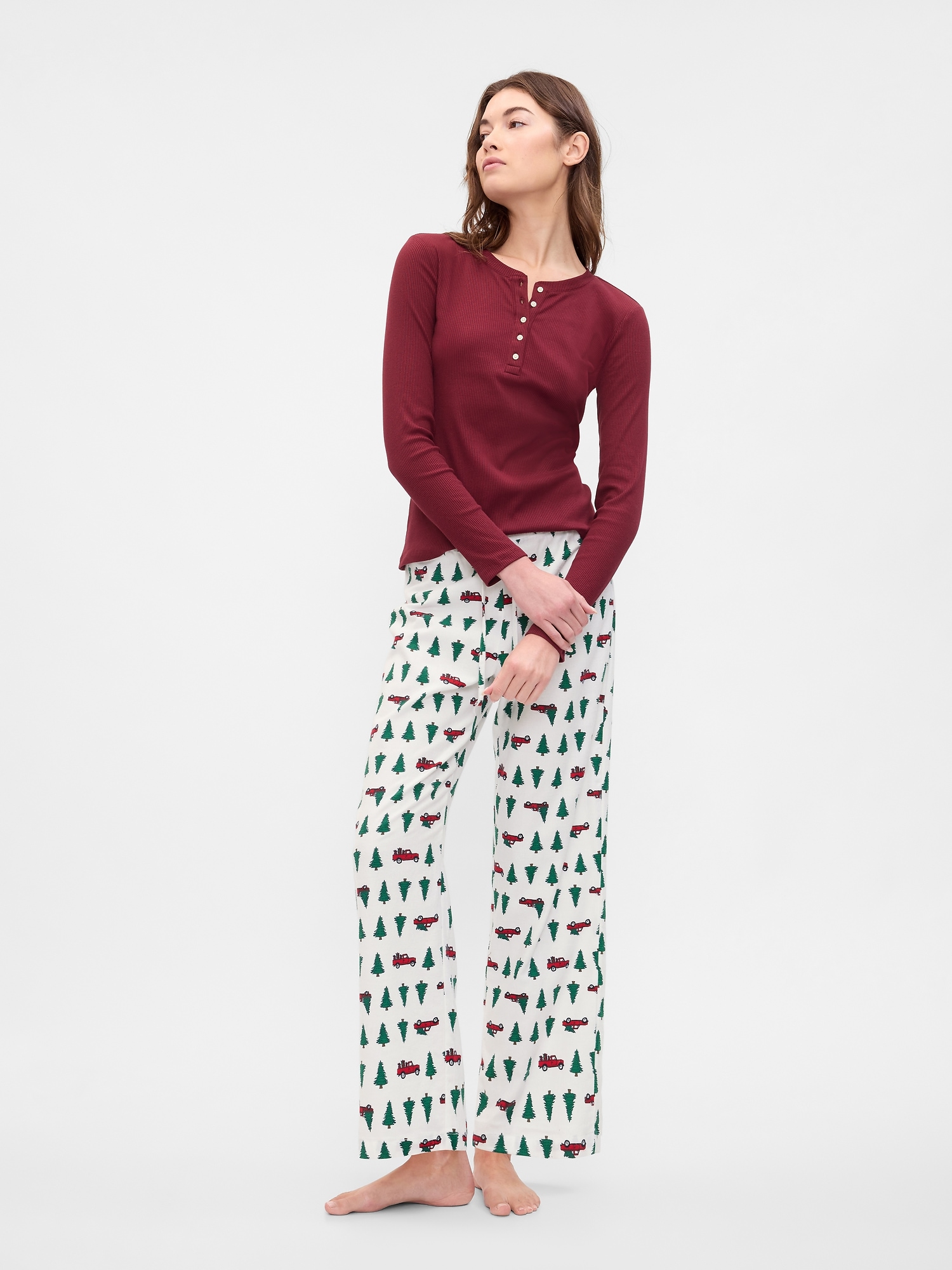 Relaxed Flannel PJ Pants