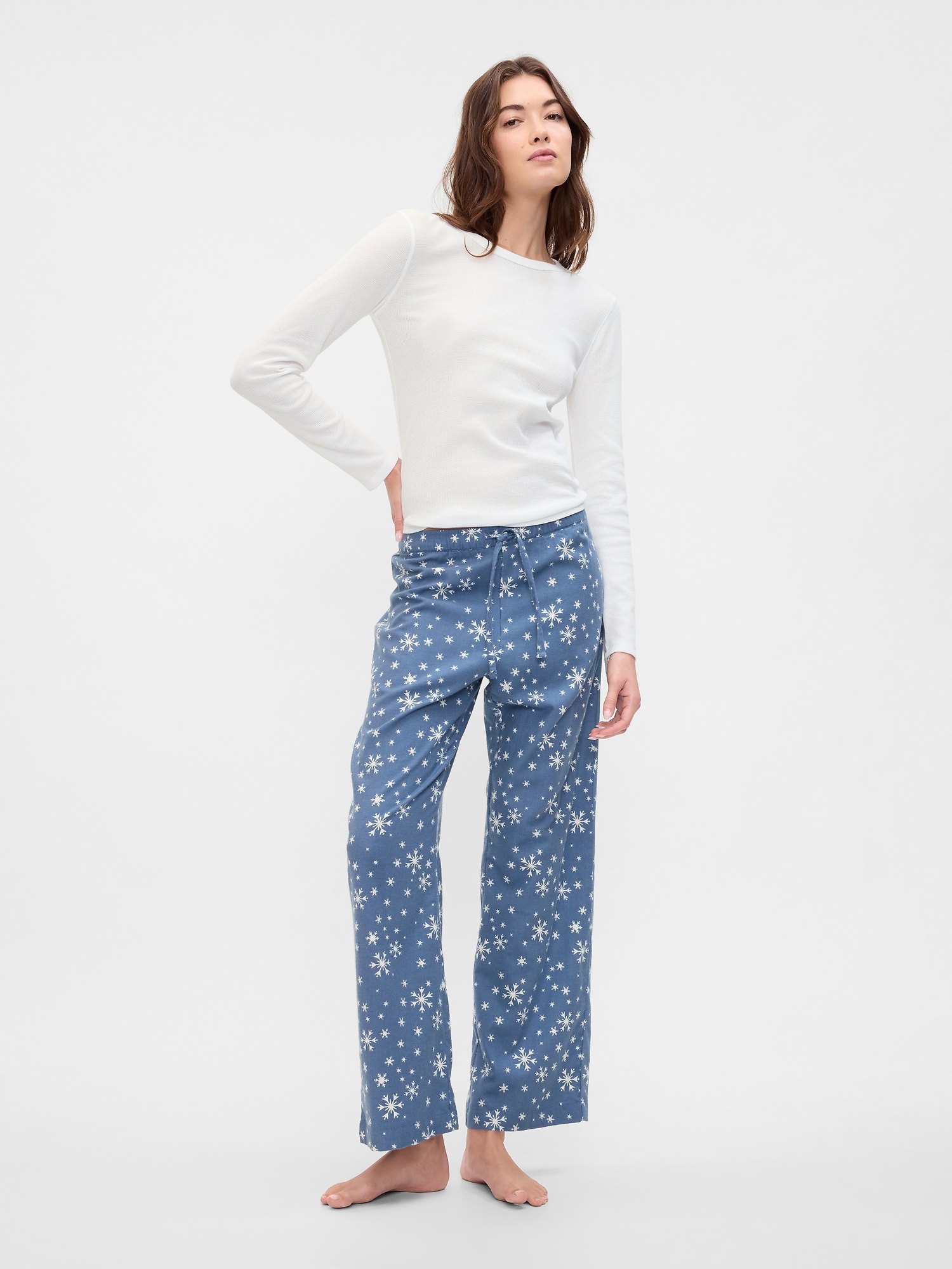 Relaxed Flannel PJ Pants