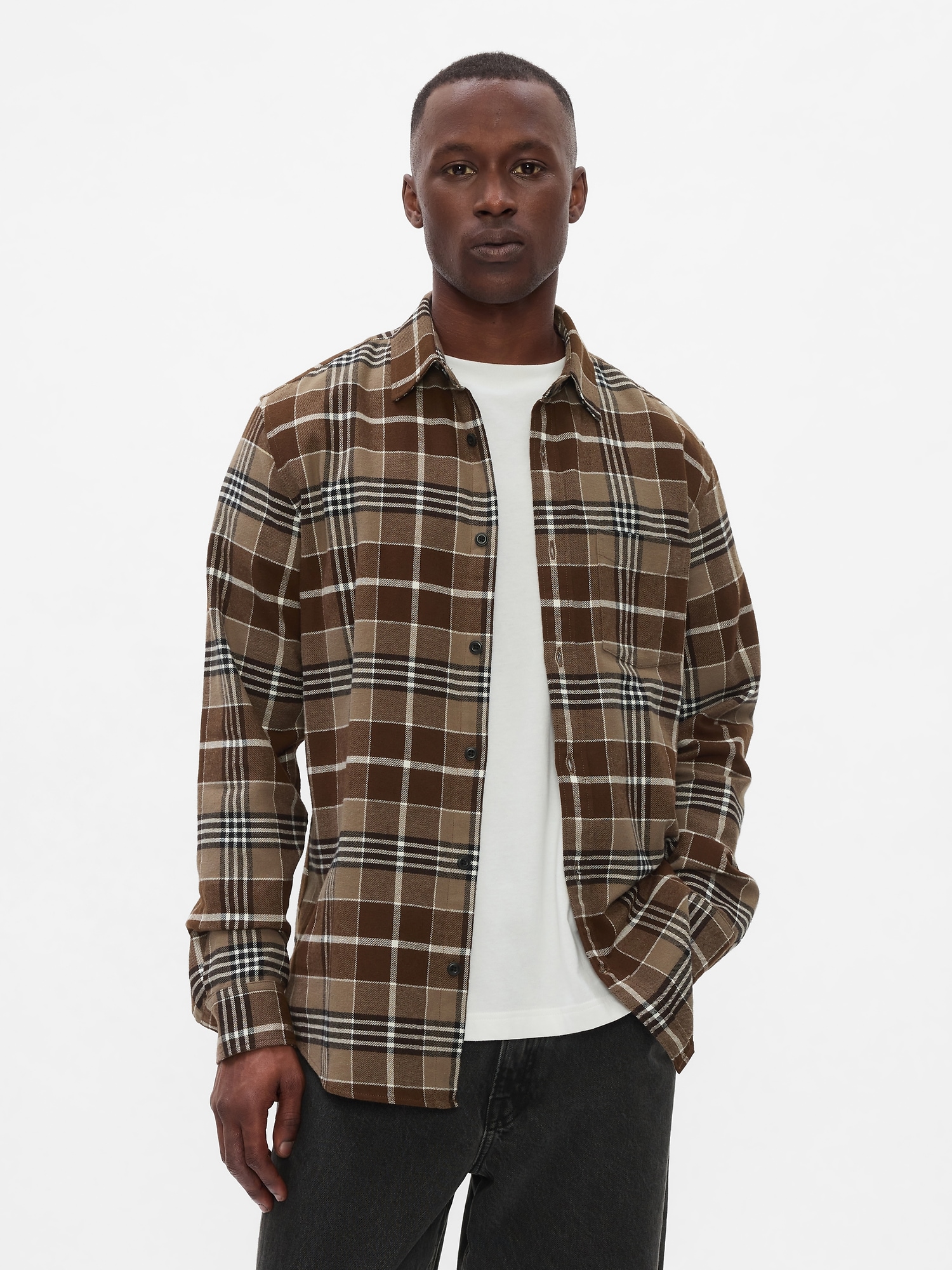 Flannel Shirt in Standard Fit