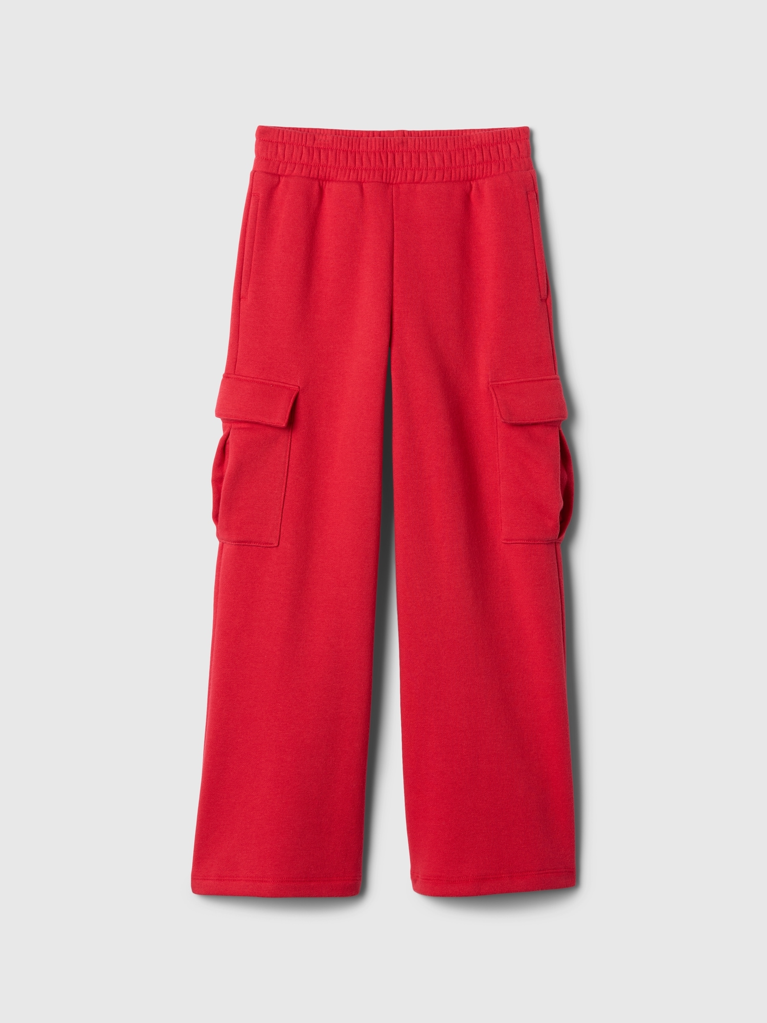 Kids Fleece Cargo Pants