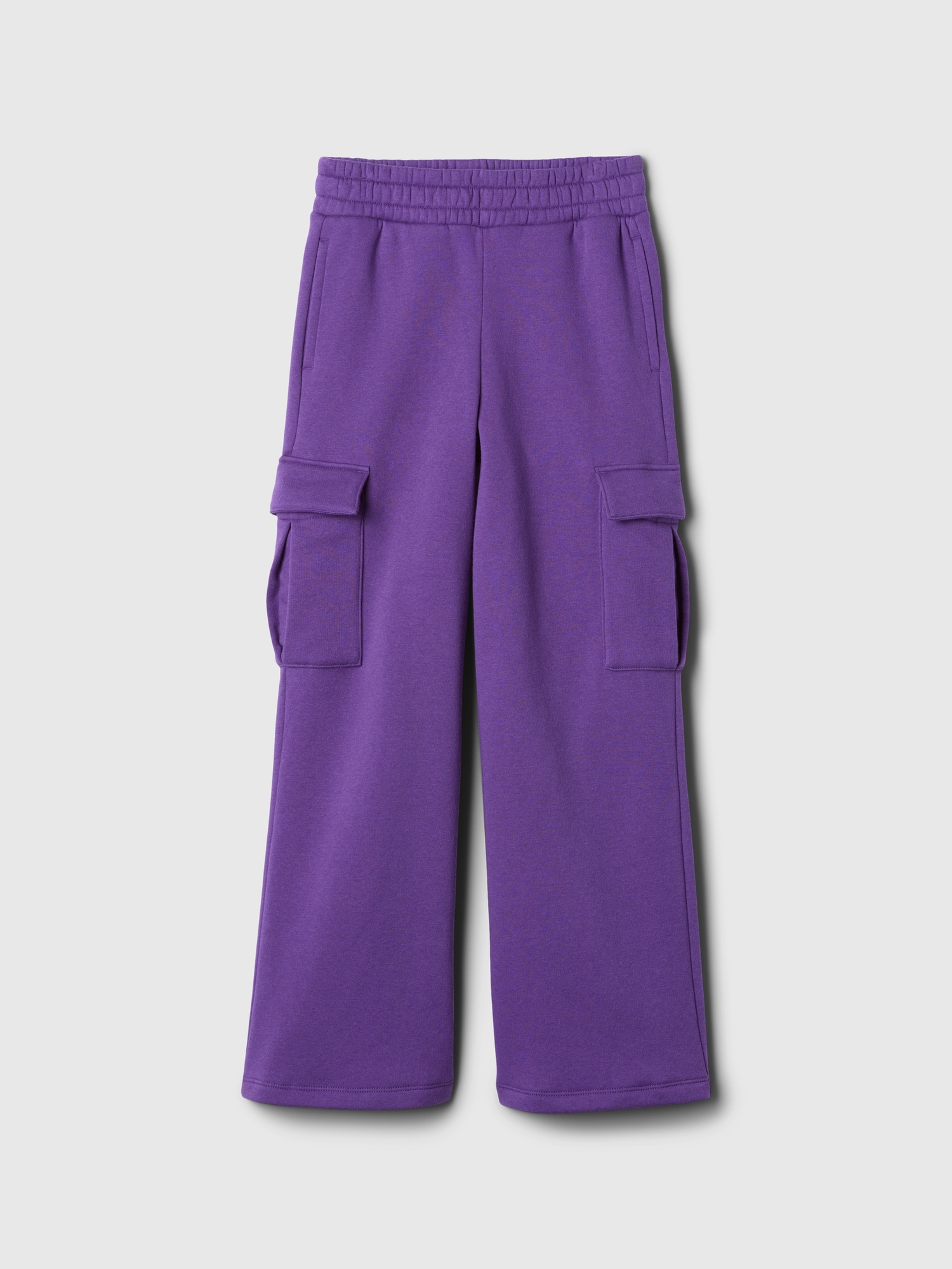 Kids Fleece Cargo Pants