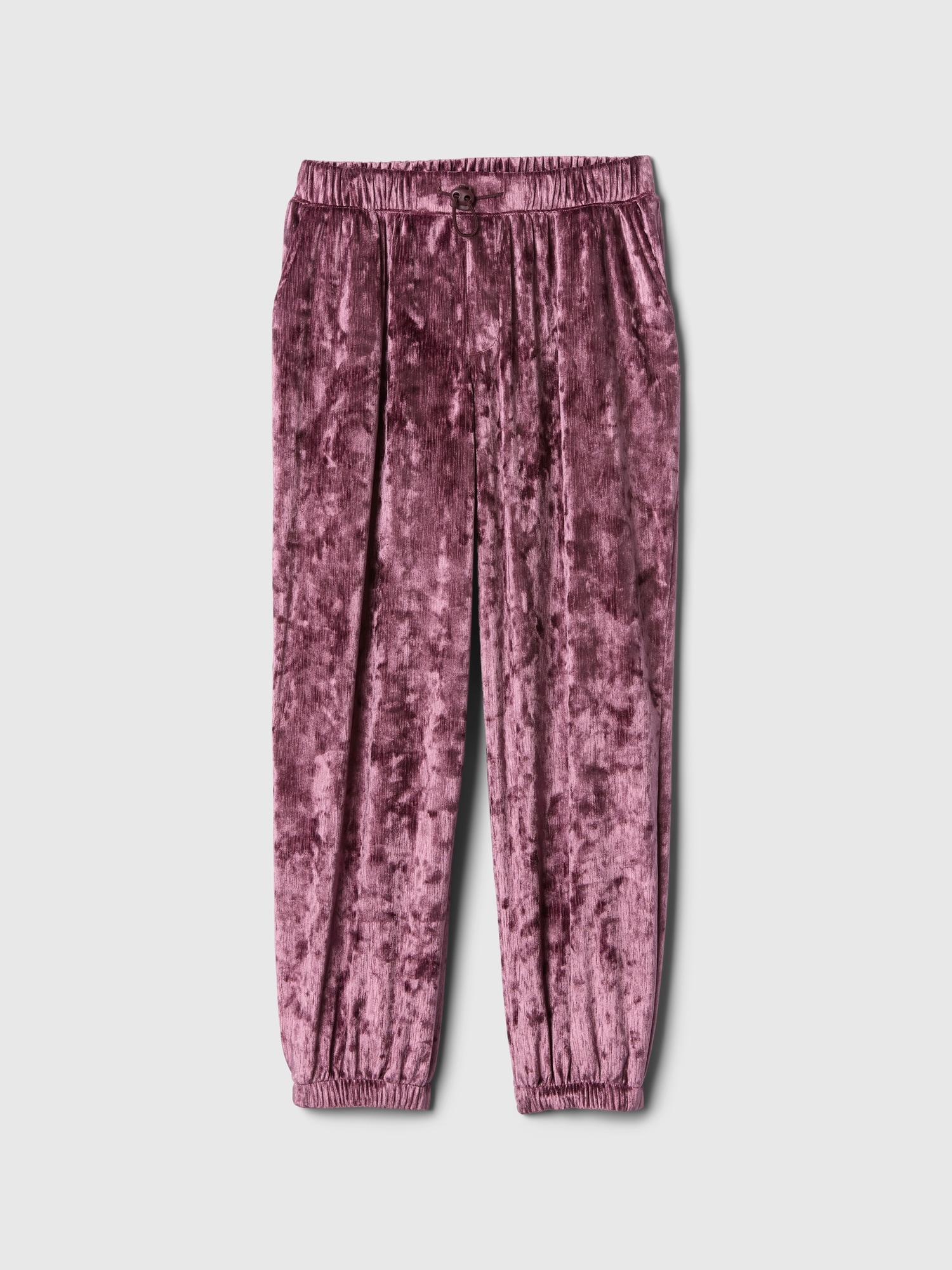 Kids Velour Parachute Pull-On Pants