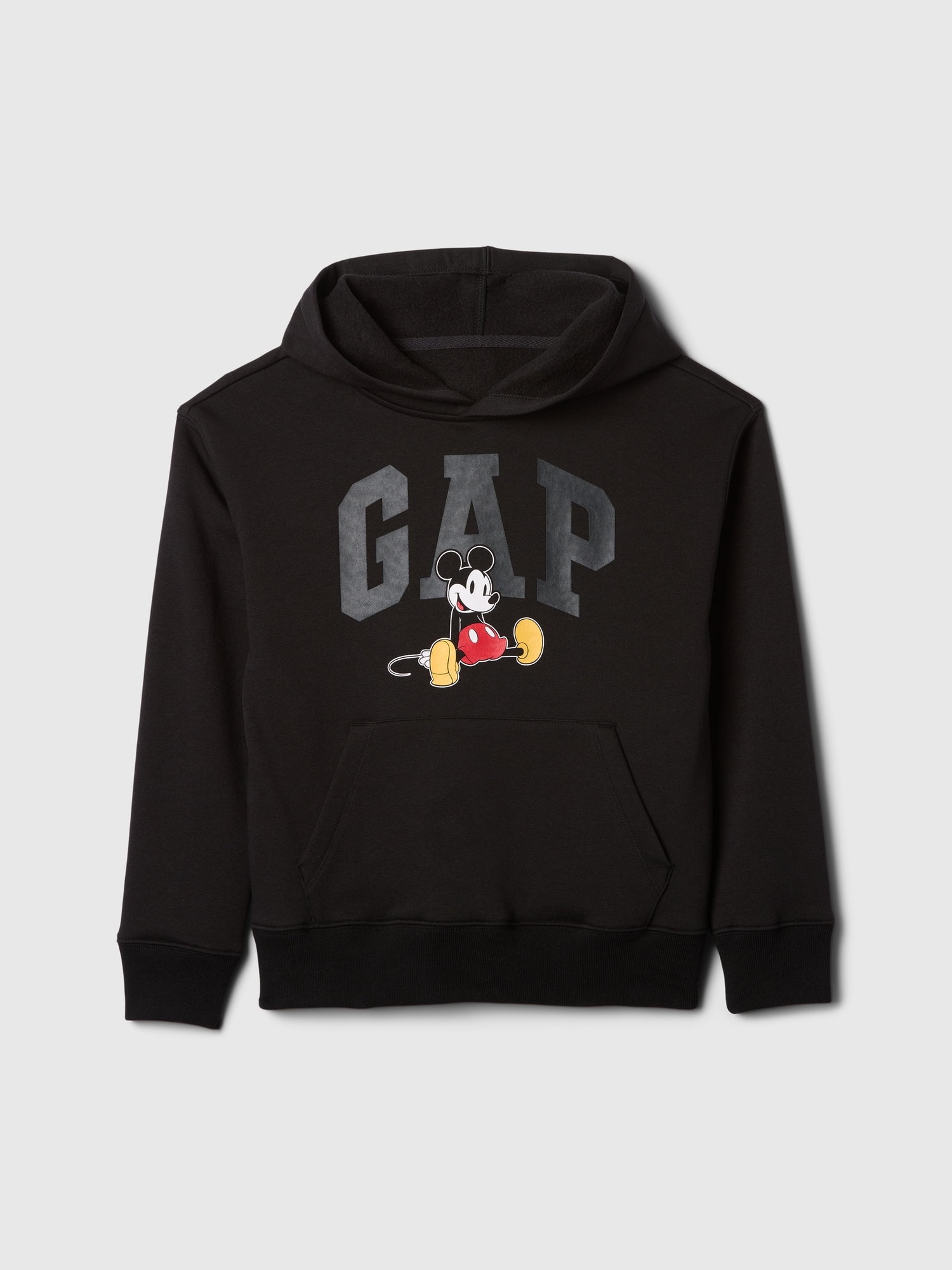 GapKids × Disney Relaxed Logo Hoodie - Black